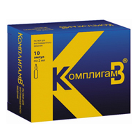 КОМПЛИГАМ В р-р д/ин. (амп.) 2мл n10 КОМПЛИГАМ В р-р д/ин. (амп.) 2мл n10