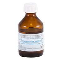 САЛИЦИЛОВАЯ КИСЛОТА р-р спирт. (фл.) 1% - 40мл n1