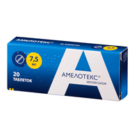 АМЕЛОТЕКС таб 7.5мг n20