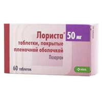 ЛОРИСТА таб п/об 50мг n60