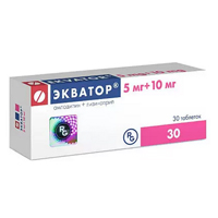ЭКВАТОР таб 5мг+10мг n30