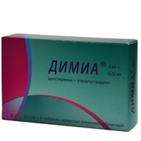 ДИМИА таб п/об 3мг + 0.02мг n28
