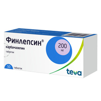 ФИНЛЕПСИН ретард таб 200мг n50