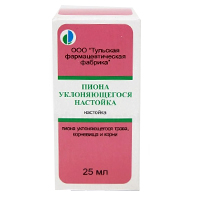 Пиона уклоняющегося настойка