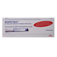 ФОРСТЕО р-р д/ин. (картридж) 250мкг/мл - 2.4мл n1