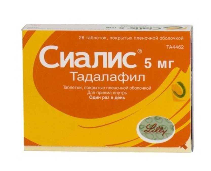 СИАЛИС таб п/об 5мг 28 шт.