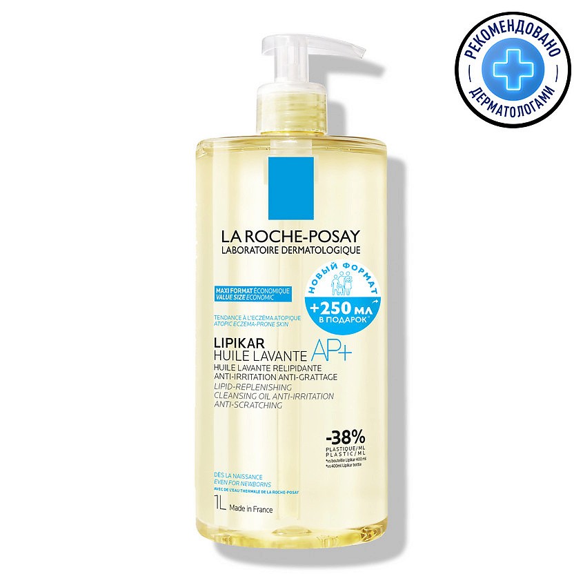 La Roche Posay Липикар масло АР+ д/ванны и душа липидовоспл 400мл