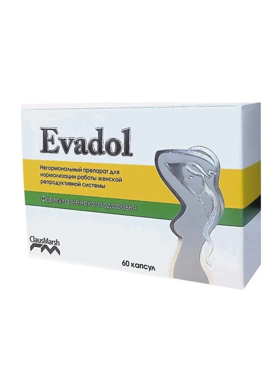ЭВАДОЛ 60 шт. КАПС В БЛИСТЕРЕ