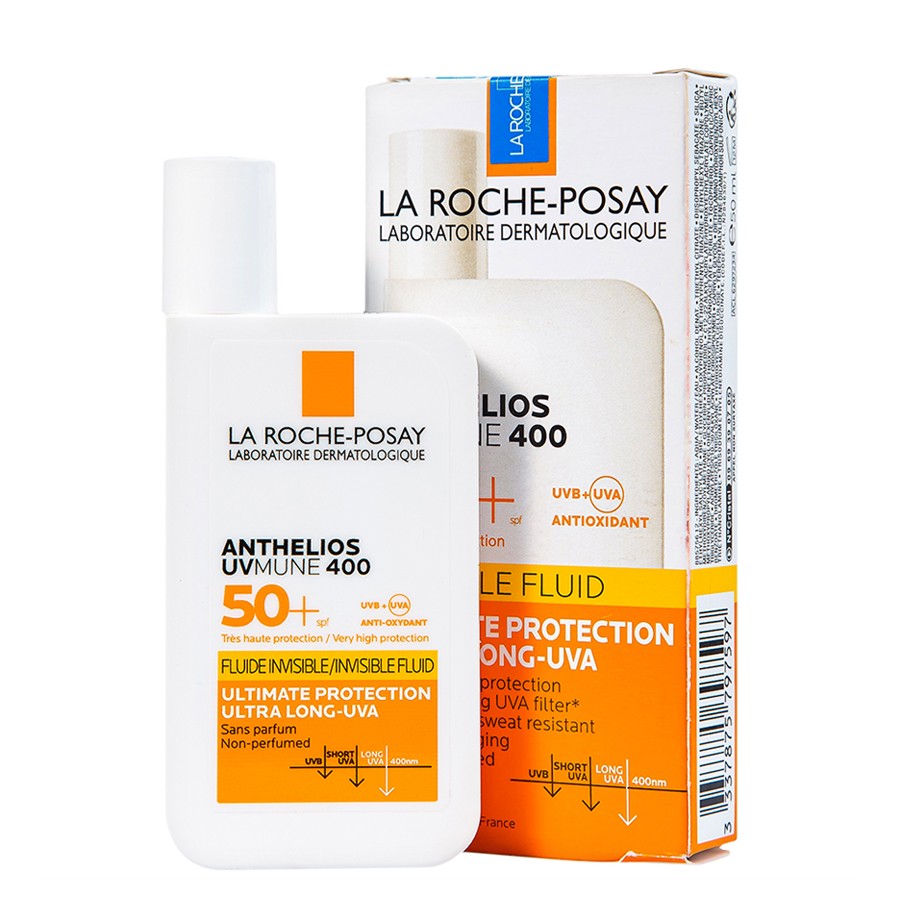 La Roche Posay Антгелиос UVMune 400 флюид солнцезащитный для жирной кожи Spf 50+ 50мл