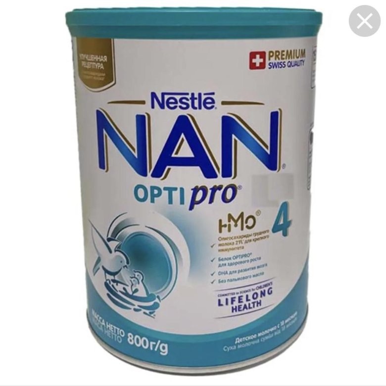 НАН оптитро 4 800 гр с 18 мес
