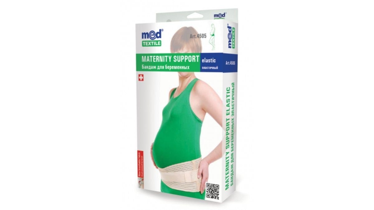 Med/Textile Бандаж для беременных элас размер L 1465