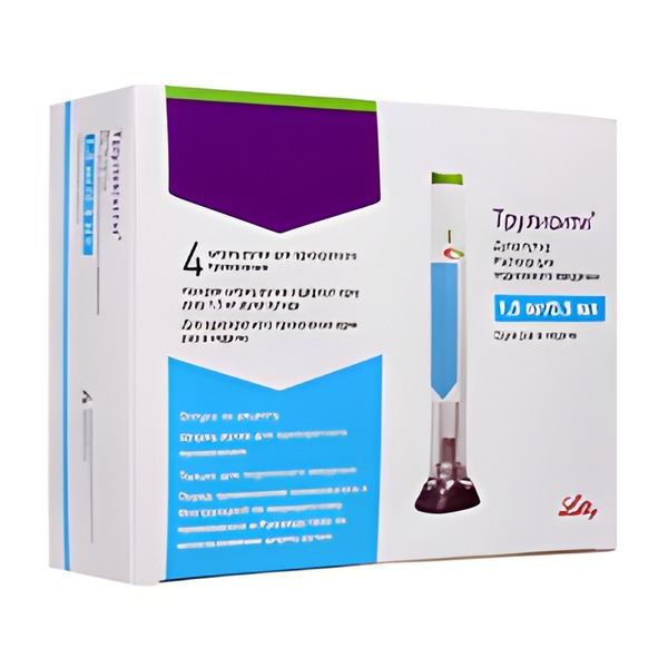 ТРУЛИСИТИ р-р д/ин. (шприц-ручка) 1.5мг/0.5мл n4 ТРУЛИСИТИ р-р д/ин. (шприц-ручка) 1.5мг/0.5мл n4