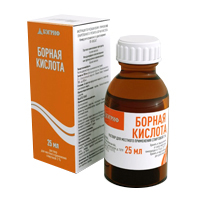 Борной кислоты раствор спиртовой фл.(р-р наружн.) 3% 25мл