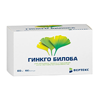 ГИНКГО БИЛОБА ФОРТЕ + ГЛИЦИН + ВИТАМИН В6 капс. 30 шт.