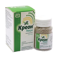 КРЕОН МИКРО гран. (фл.) 5000ЕД 20г