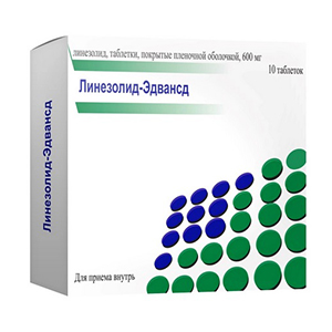 ЛИНЕЗОЛИД таб п/об 600мг 10 шт.