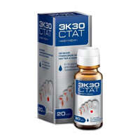 ЭКЗОСТАТ р-р (фл.) 1% - 20мл 1 шт.